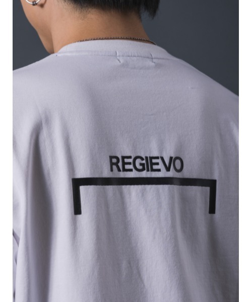 REGIEVO（レジエボ）の「REGIEVO サークルロゴTシャツ（Tシャツ/カットソー・メンズ・ホワイト/ブラック・M/L/XL）」の15枚目の写真