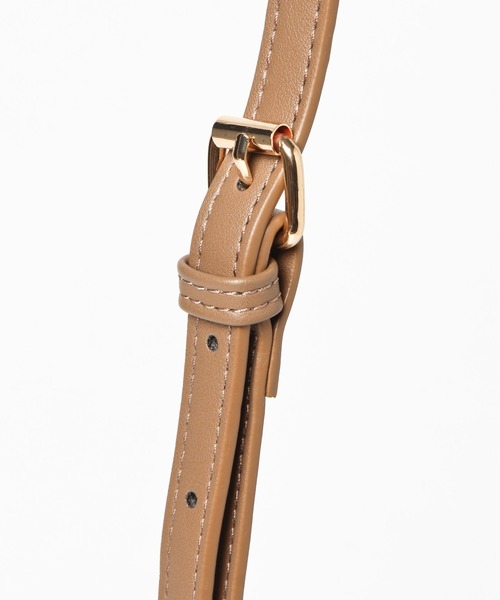 Heather（ヘザー）の「ポケットＰＶＣバッグ　950514（ショルダーバッグ・レディース・ホワイト系/ブラウン系・ONE SIZE）」の16枚目の写真