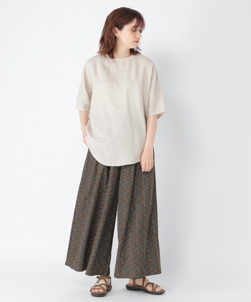 studio CLIP(スタディオクリップ)の「ひんやりバックコクーンチュニック(チュニック・レディース・ラベンダー/スモーク/ライトグレー・FREE)」の6枚目の写真