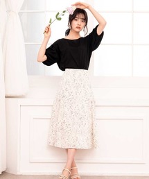 WILLSELECTION | ★ラインフラワーマーメイドスカート(スカート)