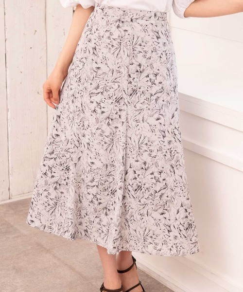 WILLSELECTION（ウィルセレクション）の「ラインフラワーマーメイドスカート（スカート・レディース・ホワイト系その他/グレー系その他・SMALL/MEDIUM）」の9枚目の写真