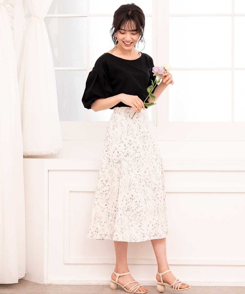 WILLSELECTION（ウィルセレクション）の「ラインフラワーマーメイドスカート（スカート・レディース・ホワイト系その他/グレー系その他・SMALL/MEDIUM）」の8枚目の写真