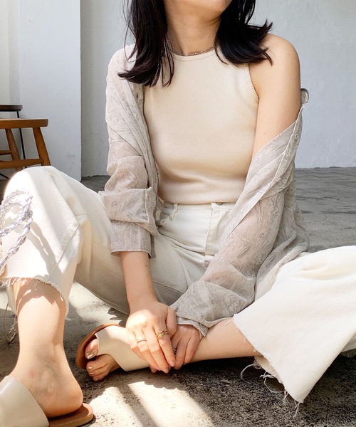 LIAN(リアン)の「アメスリニットプルオーバー(その他トップス・レディース・ブラック/ベージュ/ブラウン/アイボリー・FREE)」の2枚目の写真