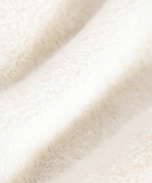 classicalelf(クラシカルエルフ)の「その日の気分で楽しむ。ファー×ウェーブキルトリバーシブルブルゾン(ブルゾン・レディース・ベージュ/グレイッシュベージュ/モカ・MEDIUM/LARGE/X-LARGE/SMALL)」の22枚目の写真