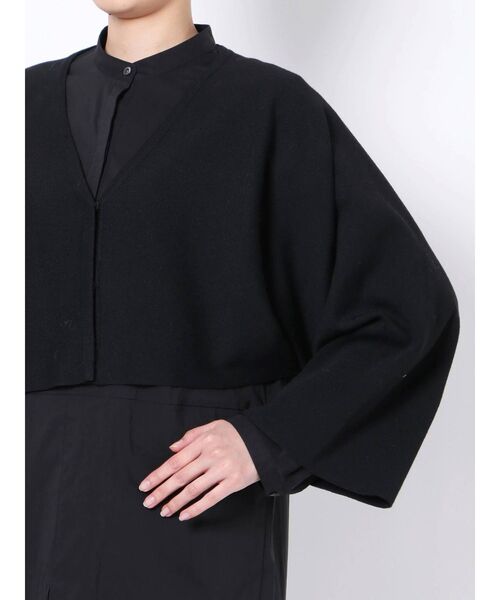 ELENDEEK（エレンディーク）の「カーディガンセットシャツコンビネゾン（つなぎ/オールインワン・レディース・ブラック/モカ・01/02）」の17枚目の写真