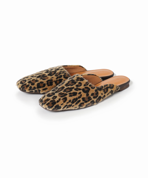 Simplicite(サンプリシテ)の「アニマル柄フラットシューズ◆(スリッポン・レディース・ブラック/ベージュ・SMALL/MEDIUM/LARGE)」の12枚目の写真