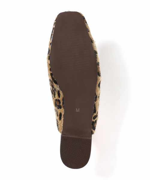 Simplicite(サンプリシテ)の「アニマル柄フラットシューズ◆(スリッポン・レディース・ブラック/ベージュ・SMALL/MEDIUM/LARGE)」の6枚目の写真