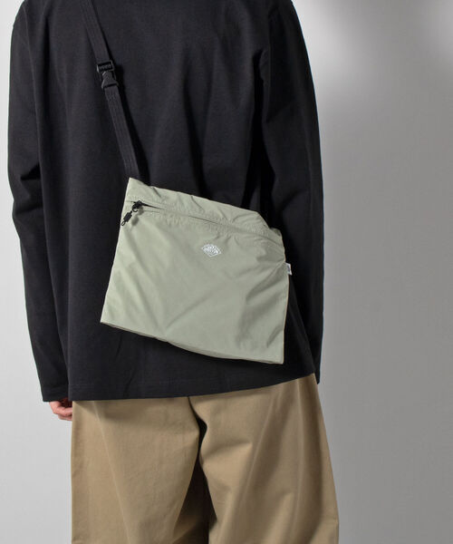 DANTON（ダントン）の「【DANTON/ダントン】サコッシュ #DT-H0013 CPF（ショルダーバッグ・メンズ・ブラック/ネイビー/グレー/オリーブ/ライトカーキ/レンガ・FREE）」の5枚目の写真