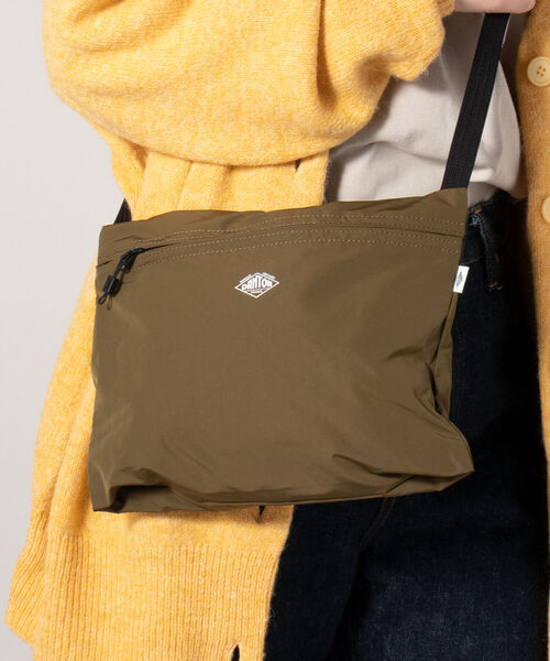 DANTON（ダントン）の「【DANTON/ダントン】サコッシュ #DT-H0013 CPF（ショルダーバッグ・メンズ・ブラック/ネイビー/グレー/オリーブ/ライトカーキ/レンガ・FREE）」の9枚目の写真