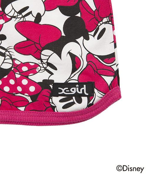 X-girl Stages(エックスガールステージス)の「【Disney(ディズニー)】SHORT PANTS Disney (4T~7T)(その他パンツ・キッズ・ブラック/パープル/ピンク・4T/5T/6T/7T)」の7枚目の写真