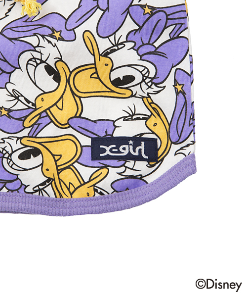 X-girl Stages(エックスガールステージス)の「【Disney(ディズニー)】SHORT PANTS Disney (4T~7T)(その他パンツ・キッズ・ブラック/パープル/ピンク・4T/5T/6T/7T)」の8枚目の写真