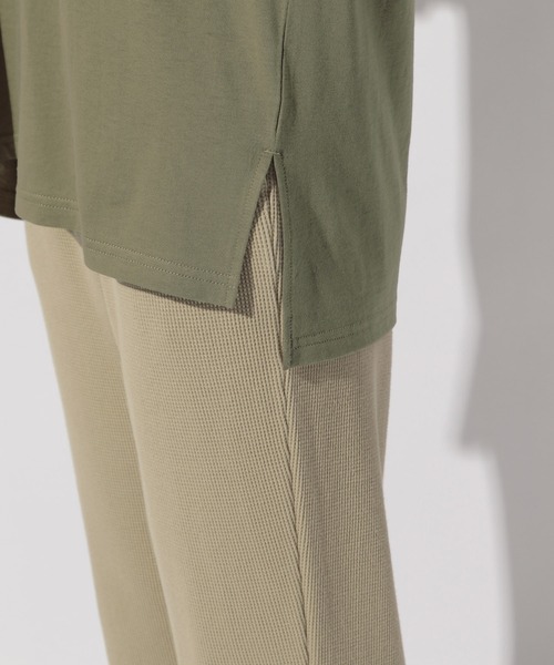 BAYFLOW（ベイフロー）の「BIGロンT（Tシャツ/カットソー・レディース・ボルドー/ブラック/カーキ・FREE）」の8枚目の写真