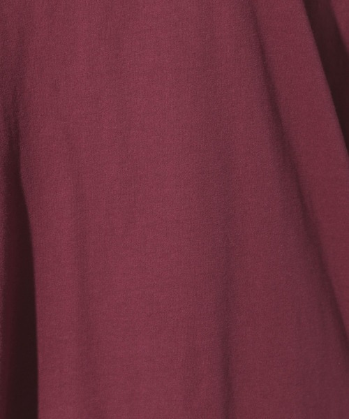 BAYFLOW（ベイフロー）の「BIGロンT（Tシャツ/カットソー・レディース・ボルドー/ブラック/カーキ・FREE）」の19枚目の写真