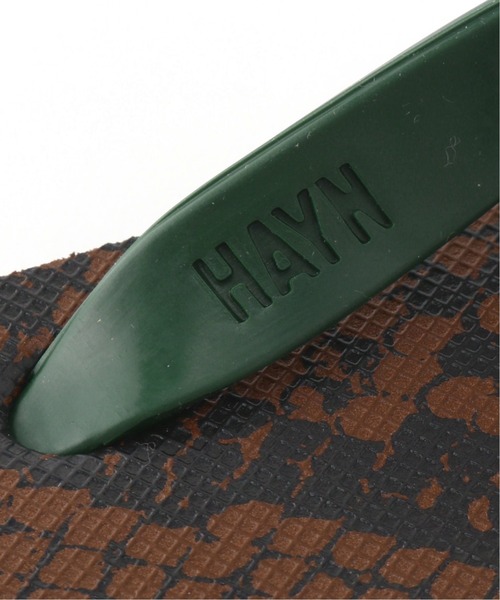 HYAN(ハイアン)の「【HAYN / ハイアン】ANIMAL PRINT(サンダル・メンズ・ベージュ/ブラウン/グレー/ブルー/グリーン/グリーン系その他・26cm/27cm/28cm)」の18枚目の写真