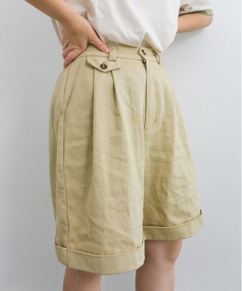 nemne store（ネンネストア）の「空をかけるショートパンツ（その他パンツ・レディース・ベージュ/チェック/オフホワイト・フリー）」の9枚目の写真