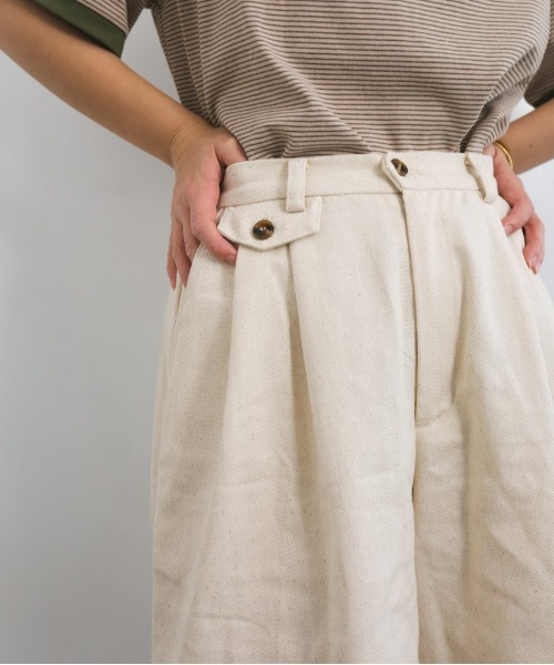 nemne store（ネンネストア）の「空をかけるショートパンツ（その他パンツ・レディース・ベージュ/チェック/オフホワイト・フリー）」の19枚目の写真