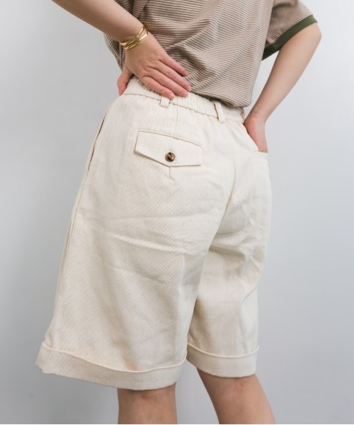 nemne store（ネンネストア）の「空をかけるショートパンツ（その他パンツ・レディース・ベージュ/チェック/オフホワイト・フリー）」の20枚目の写真