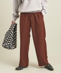 BEAUTY&YOUTH UNITED ARROWS | BY タンブラーツイルパッチポケット イージーパンツ -ウォッシャブル- ∴(その他パンツ)