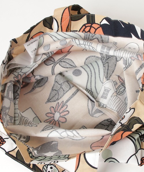 marimekko（マリメッコ）の「Marikyla/BAG 44X43CM（エコバッグ/サブバッグ・レディース・ベージュ系その他・FREE）」の3枚目の写真