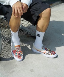 DC SHOES | BASQ MANUAL SLIP-ON/DCバスキアコラボスリッポン(スリッポン)