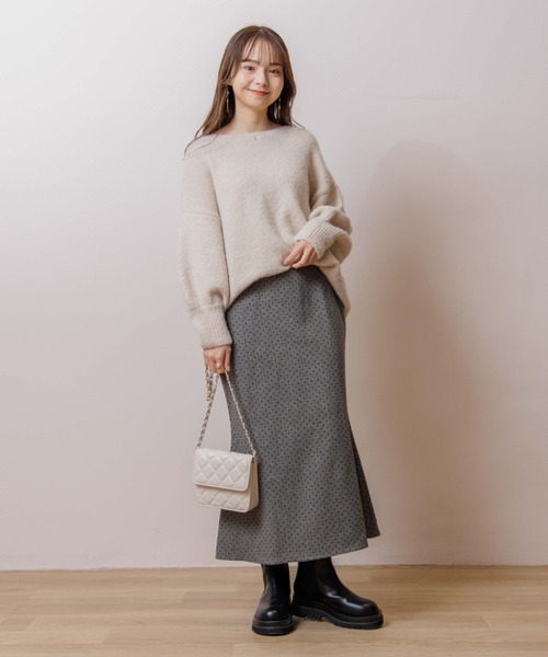 flower（フラワー）の「レザーキルティングバッグ（ショルダーバッグ・レディース・ホワイト/ブラック・FREE）」の8枚目の写真