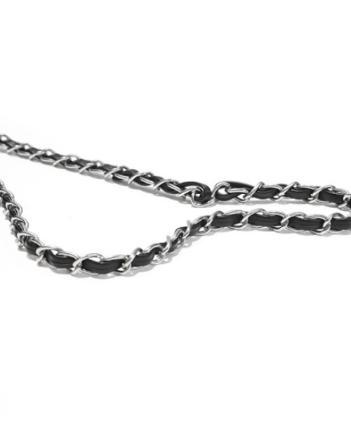 flower（フラワー）の「レザーキルティングバッグ（ショルダーバッグ・レディース・ホワイト/ブラック・FREE）」の17枚目の写真