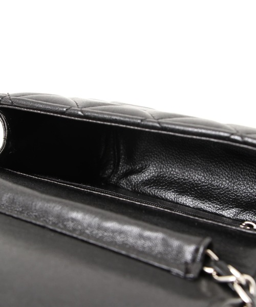 flower（フラワー）の「レザーキルティングバッグ（ショルダーバッグ・レディース・ホワイト/ブラック・FREE）」の18枚目の写真