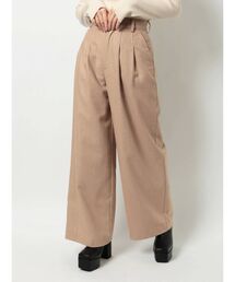 EVRIS | タックデザインワイドパンツ(その他パンツ)