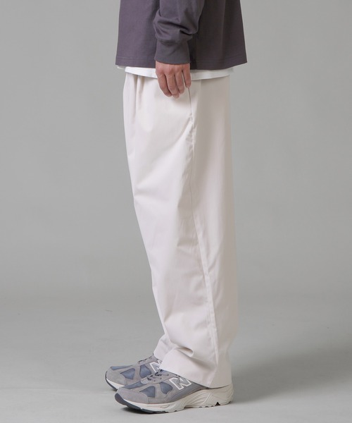 SPINNS（スピンズ）の「ワイドバルーンパンツ（その他パンツ・メンズ・ブラック/チャコール/オフホワイト/グレイッシュベージュ・M/L）」の8枚目の写真