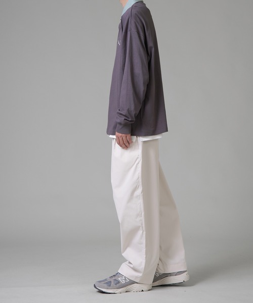 SPINNS（スピンズ）の「ワイドバルーンパンツ（その他パンツ・メンズ・ブラック/チャコール/オフホワイト/グレイッシュベージュ・M/L）」の10枚目の写真