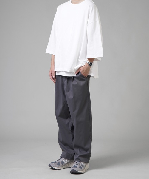 SPINNS（スピンズ）の「ワイドバルーンパンツ（その他パンツ・メンズ・ブラック/チャコール/オフホワイト/グレイッシュベージュ・M/L）」の18枚目の写真