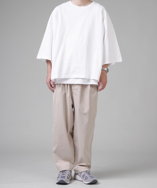 SPINNS（スピンズ）の「ワイドバルーンパンツ（その他パンツ・メンズ・ブラック/チャコール/オフホワイト/グレイッシュベージュ・M/L）」の21枚目の写真