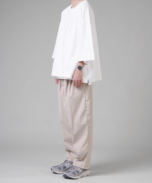 SPINNS（スピンズ）の「ワイドバルーンパンツ（その他パンツ・メンズ・ブラック/チャコール/オフホワイト/グレイッシュベージュ・M/L）」の22枚目の写真