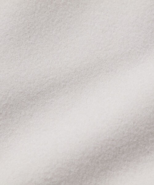 CAST:（キャストコロン）の「ショートライトコート（ノーカラーコート・レディース・ネイビー/オフホワイト/グリーン・M）」の19枚目の写真