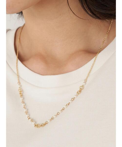 earth music&ecology（アースミュージックアンドエコロジー）の「3wayコインパールネックレス ＊（ネックレス・レディース・シルバー/ゴールド・FREE）」の11枚目の写真