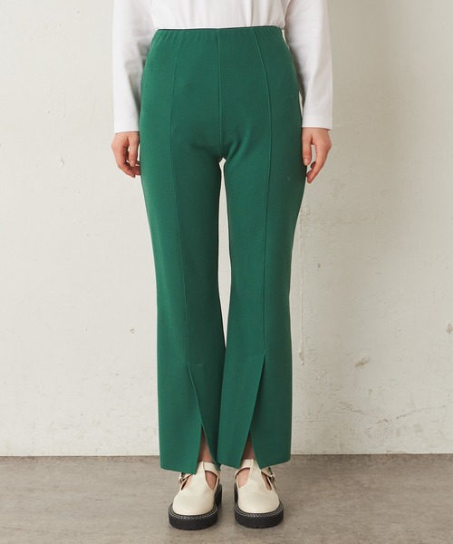 Lui's（ルイス）の「センターステッチパンツ（スラックス・レディース・ダークブラウン/グリーン/ブラック・FREE）」の11枚目の写真