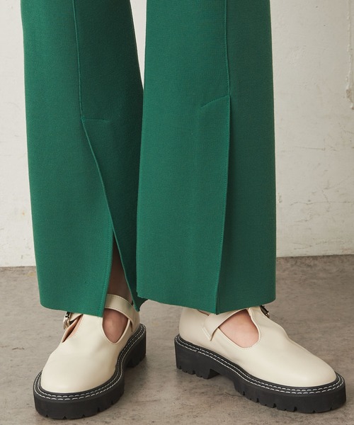 Lui's（ルイス）の「センターステッチパンツ（スラックス・レディース・ダークブラウン/グリーン/ブラック・FREE）」の16枚目の写真