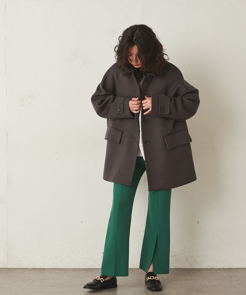 Lui's（ルイス）の「センターステッチパンツ（スラックス・レディース・ダークブラウン/グリーン/ブラック・FREE）」の18枚目の写真