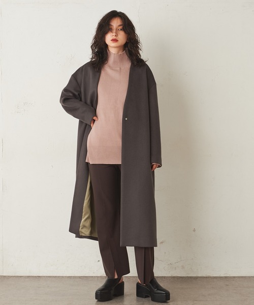 Lui's（ルイス）の「センターステッチパンツ（スラックス・レディース・ダークブラウン/グリーン/ブラック・FREE）」の8枚目の写真