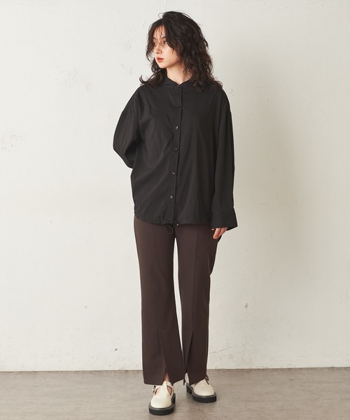 Lui's（ルイス）の「センターステッチパンツ（スラックス・レディース・ダークブラウン/グリーン/ブラック・FREE）」の10枚目の写真