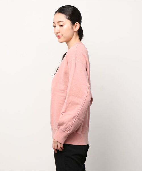 R JUBILEE(アールジュビリー)の「R JUBILEE RJ Basic Sweatshirt (アールジュビリー ベーシック スウェットシャツ)(2colors)(Women's)(RJ2108 3021)(スウェット・レディース・ベージュ/レッド・FREE)」の4枚目の写真