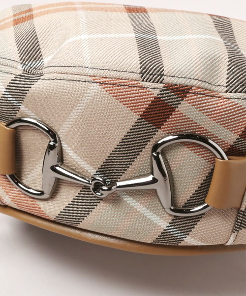 CA4LA（カシラ）の「PLAID BERET 6（ハンチング/ベレー帽・レディース・ブラック/ベージュ/グレー/マスタード・ONESIZE）」の6枚目の写真