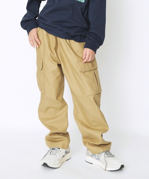 NAUTICA(ノーティカ)の「【NAUTICA/ノーティカ】カーゴロングパンツ(その他パンツ・キッズ・カーキ/ベージュ/ネイビー・150cm/140cm/120cm/130cm)」の1枚目の写真