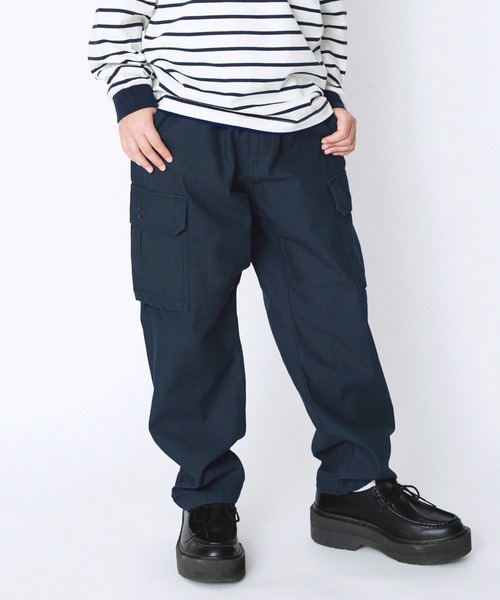 NAUTICA(ノーティカ)の「【NAUTICA/ノーティカ】カーゴロングパンツ(その他パンツ・キッズ・カーキ/ベージュ/ネイビー・150cm/140cm/120cm/130cm)」の3枚目の写真