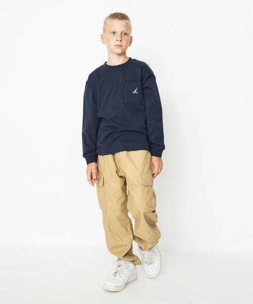 NAUTICA(ノーティカ)の「【NAUTICA/ノーティカ】カーゴロングパンツ(その他パンツ・キッズ・カーキ/ベージュ/ネイビー・150cm/140cm/120cm/130cm)」の10枚目の写真