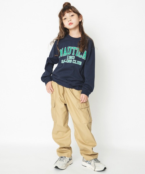 NAUTICA(ノーティカ)の「【NAUTICA/ノーティカ】カーゴロングパンツ(その他パンツ・キッズ・カーキ/ベージュ/ネイビー・150cm/140cm/120cm/130cm)」の5枚目の写真