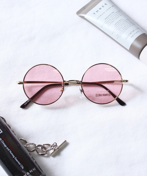 yield(イールド)の「【yield select】 ラウンド型 サングラス 伊達メガネ カラーレンズ クリアレンズ UVカット 3364(サングラス・メンズ・その他1/その他5/その他7/その他9/その他8/その他4/その他3/その他2/その他6/その他10・FREE)」の5枚目の写真