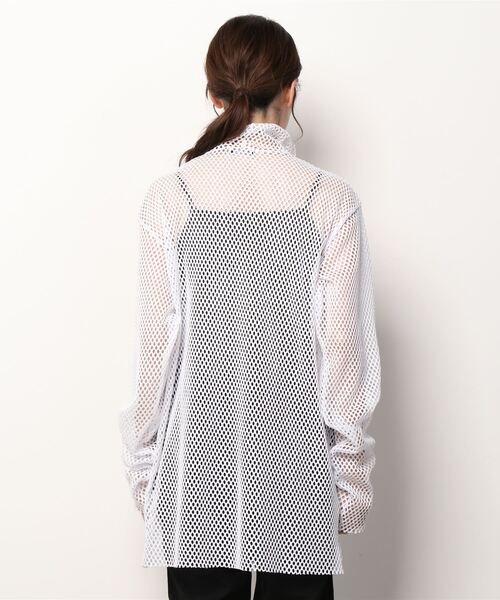 603（ロクマルサン）の「603 MESH TURTLENECK（Tシャツ/カットソー・レディース・ホワイト・FREE）」の3枚目の写真