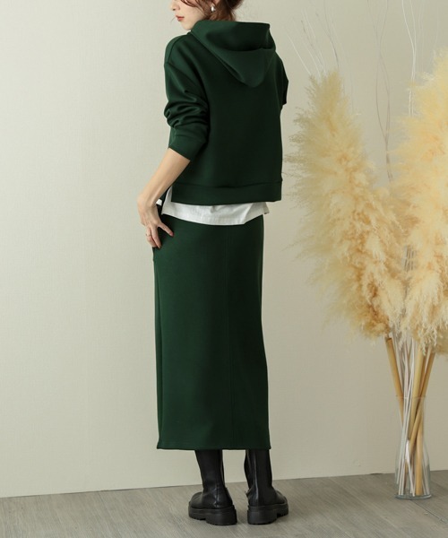 La-gemme（ラジェム）の「ダンボール セットアップ（セットアップ・レディース・ベージュ/ダークグレー/ブラック/ライトブラウン/グリーン/ブラウン/ラベンダー/グリーン系その他/ブルー・M/L）」の20枚目の写真