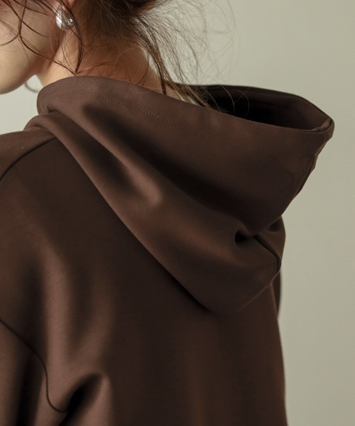 La-gemme（ラジェム）の「ダンボール セットアップ（セットアップ・レディース・ベージュ/ダークグレー/ブラック/ライトブラウン/グリーン/ブラウン/ラベンダー/グリーン系その他/ブルー・M/L）」の15枚目の写真